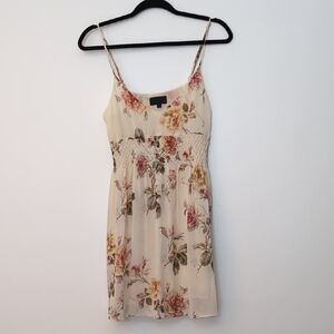 Intermix Floral Spaghetti Strap Dress, Size P